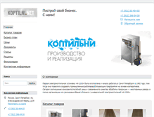 Tablet Screenshot of koptilni.net